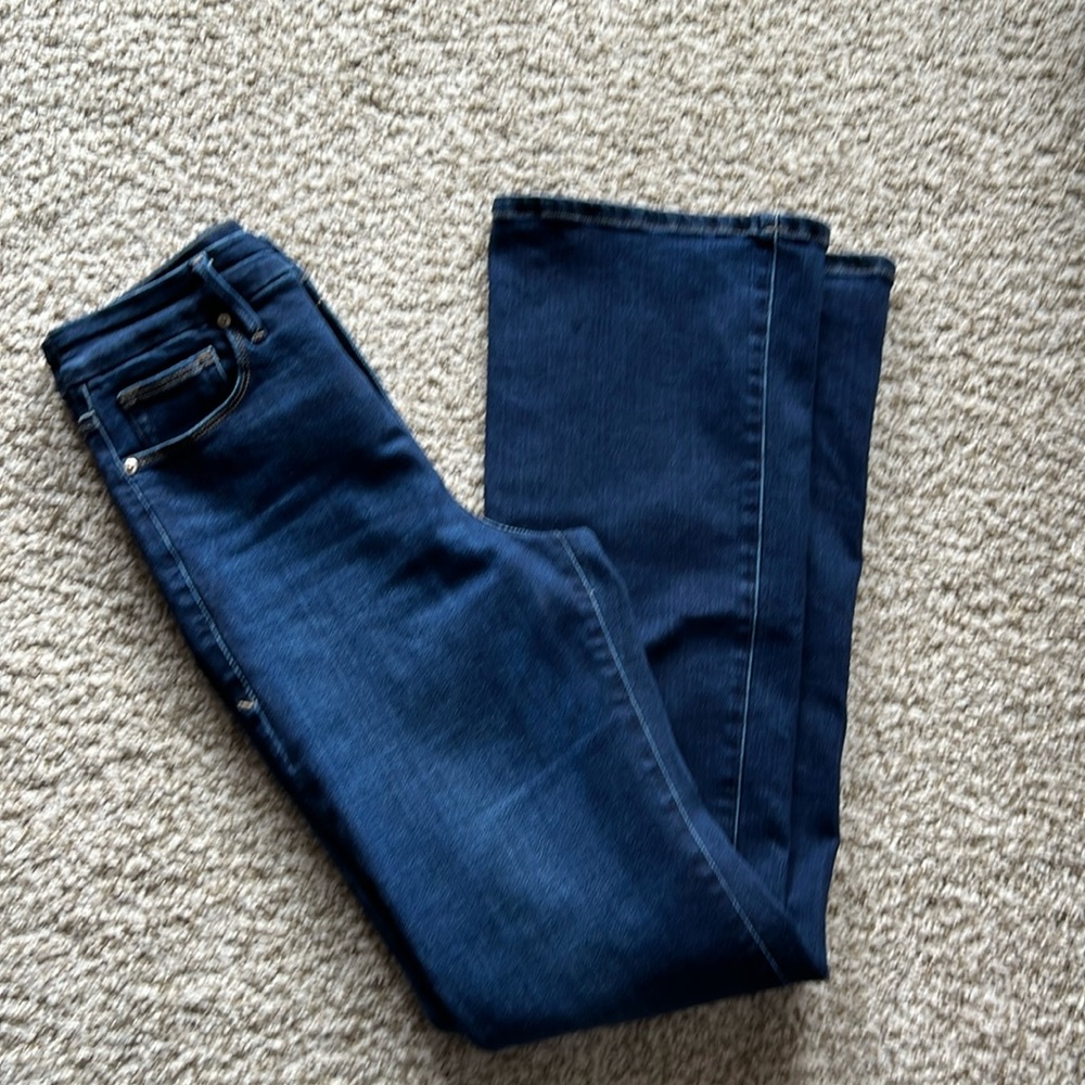 Good American bootcut jeans